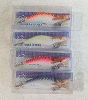 4 WOBBLER ZUM FANGEN VON TINTENFISCH