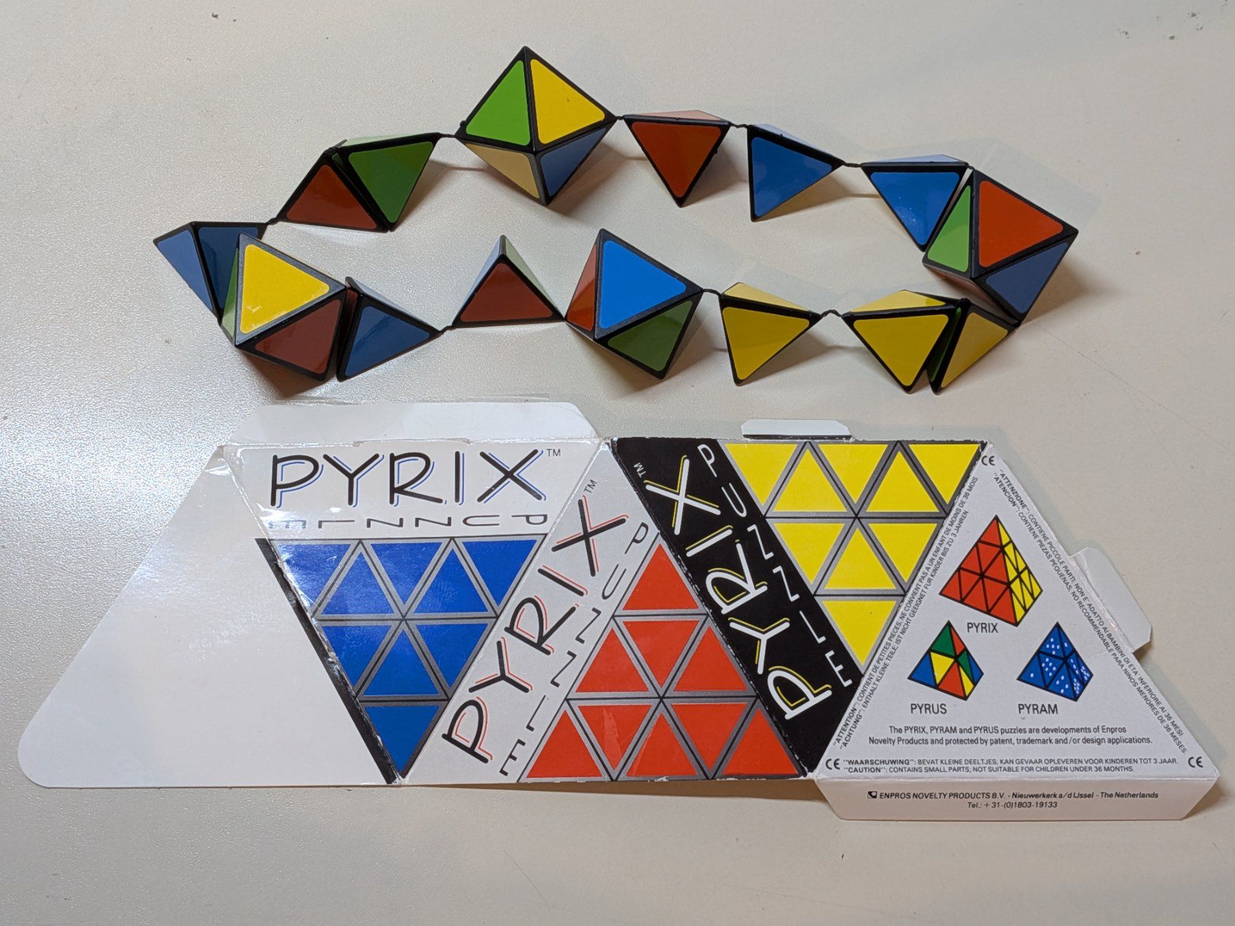 Puzzle: Pyrix Puzzle Pyramide – Usato da Port venduto da gecotom 2