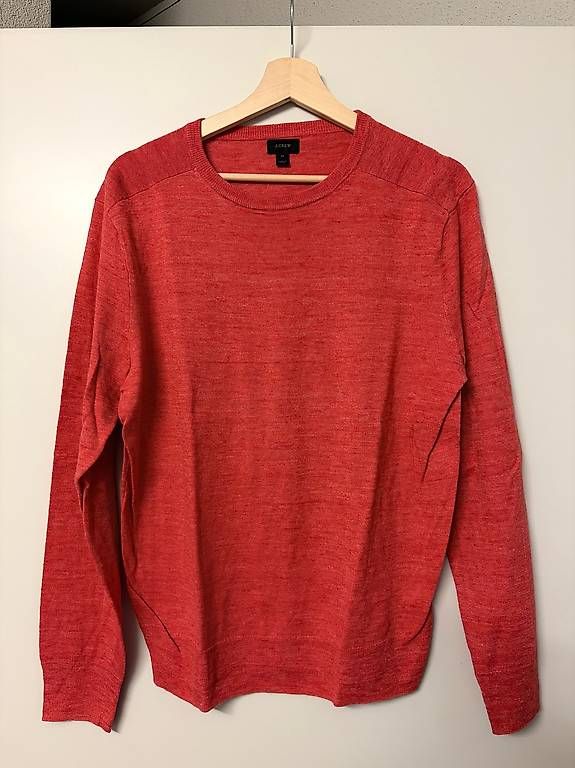 Maglioni & Felpe: J.Crew Pullover Baumwolle Leinen Mix Koralle Grösse M – Usato da Zürich venduto da ncm3010
