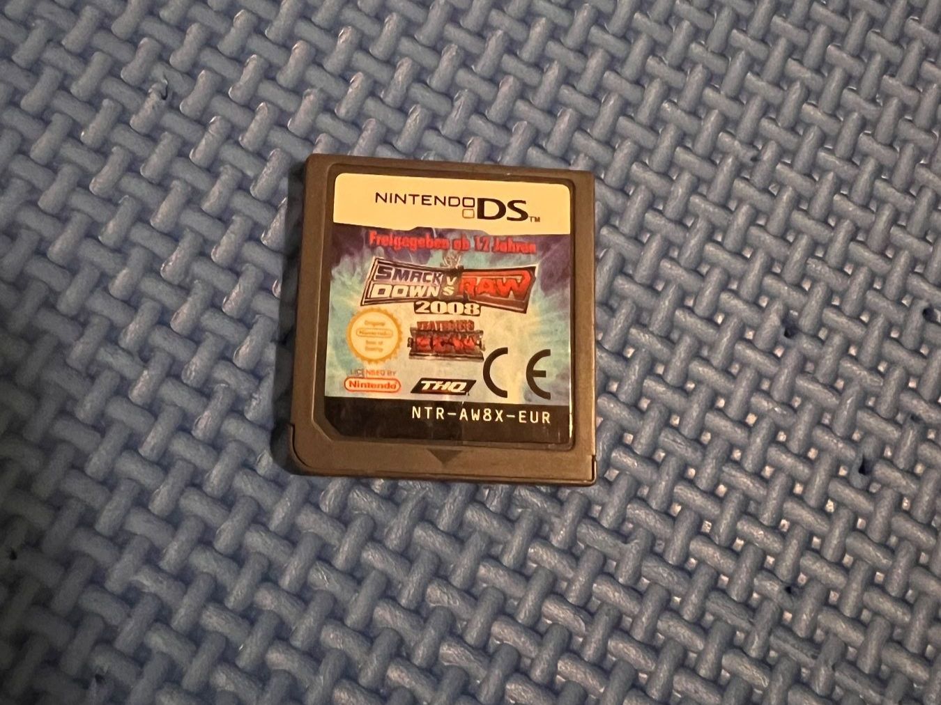 Nintendo Giochi: SmackDown vs Raw 2008 Nintendo DS Spiel Deutsch – Usato da Gossau SG venduto da schlitzerdemon