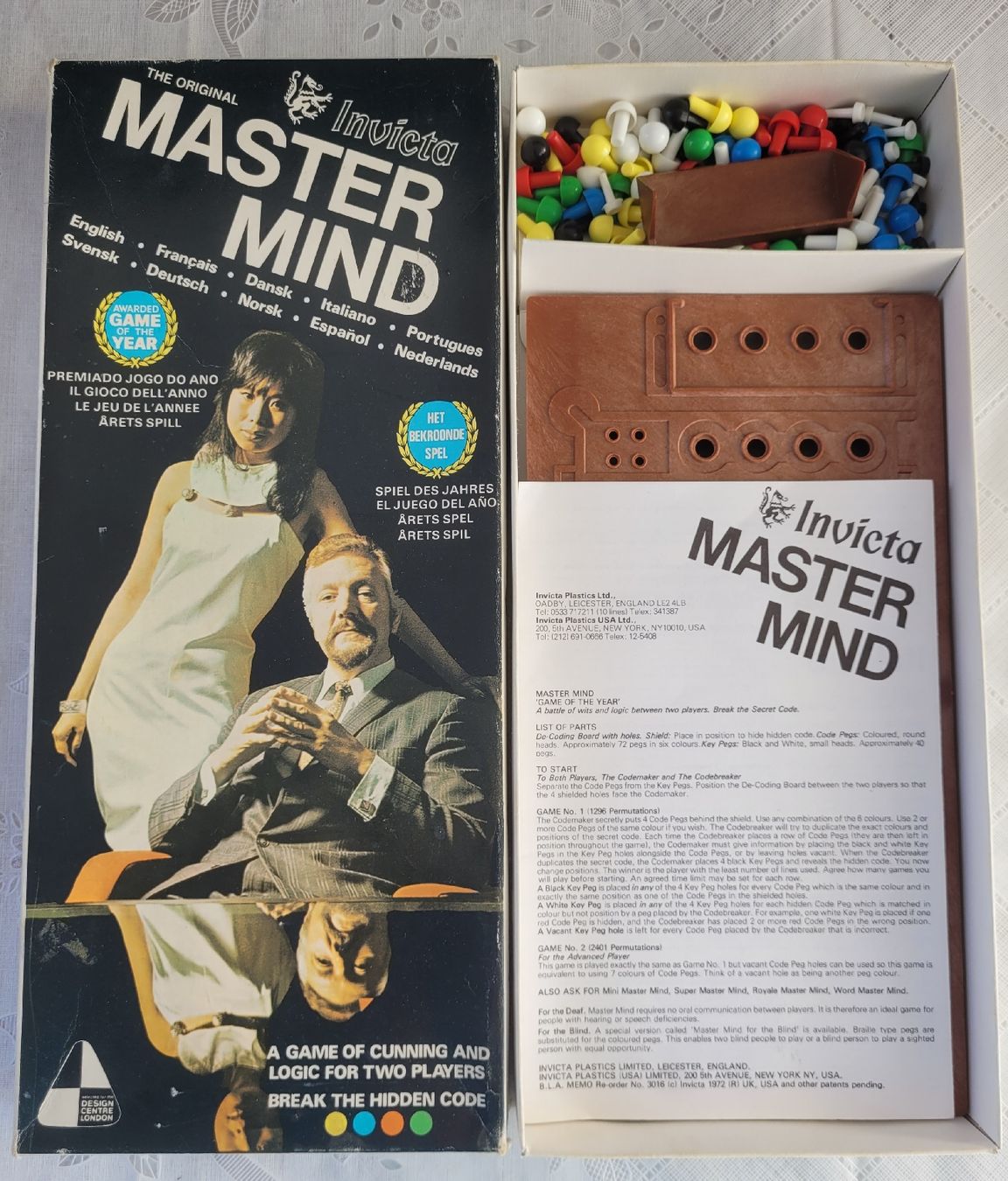 Invicta Giochi: Original 70er Jahre Mastermind einwandfrei  – Usato da Buttikon SZ venduto da Corendo