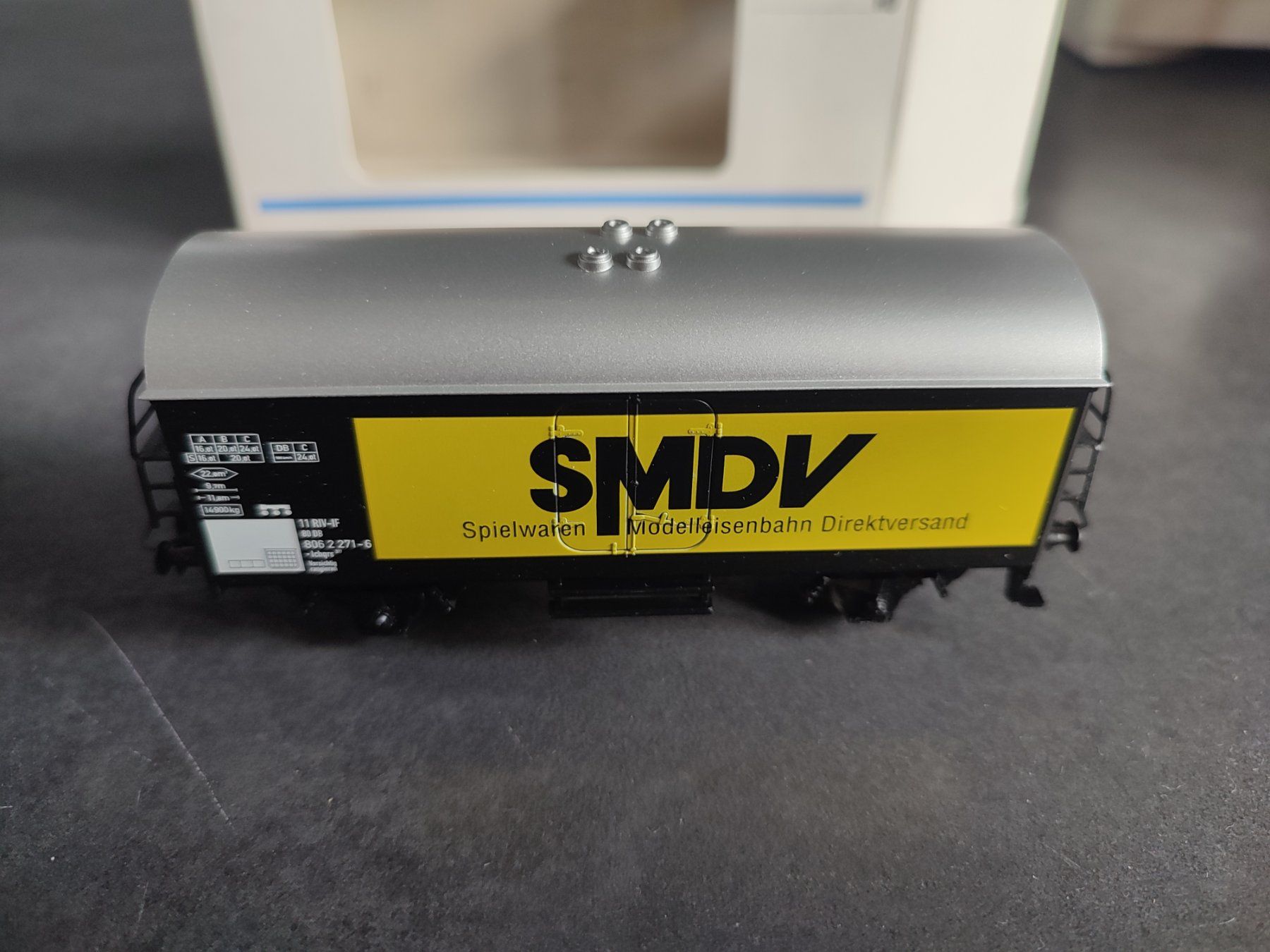 Märklin Modellini di ferrovie: Märklin H0 Güterwagen SMDV mit OVP – Nuovo (secondo la descrizione) da Röschenz venduto da elefant91 1