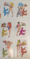 Panini FantaSticker / Sticker aus den 80er Lot Sexy Girls