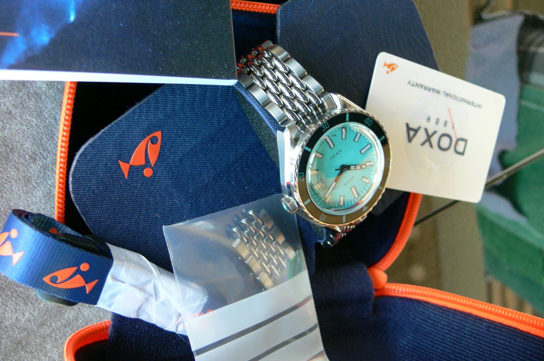 Doxa Orologi: DOXA Sub 200 Professional Diver Türkis Dial   799.10.241.10 – Nuovo e nell'imballaggio originale da Remigen venduto da Kelias 7
