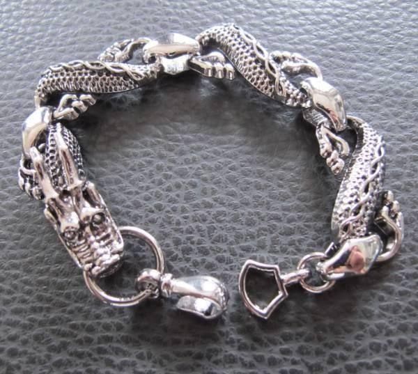 Bracciali & Braccialetti: Armband / Bracelet Drachen III / Dragon – Nuovo (secondo la descrizione) da Schwanden GL venduto da UHRKNALL