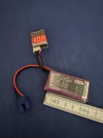 3S LiPo RC Akku/Battery, 11.1V, 500mAh, 25C, EC3 Anschluss