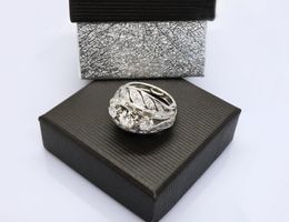 Art Déco Platin-Brillantring (zus. ca. 1.9ct Diamanten)