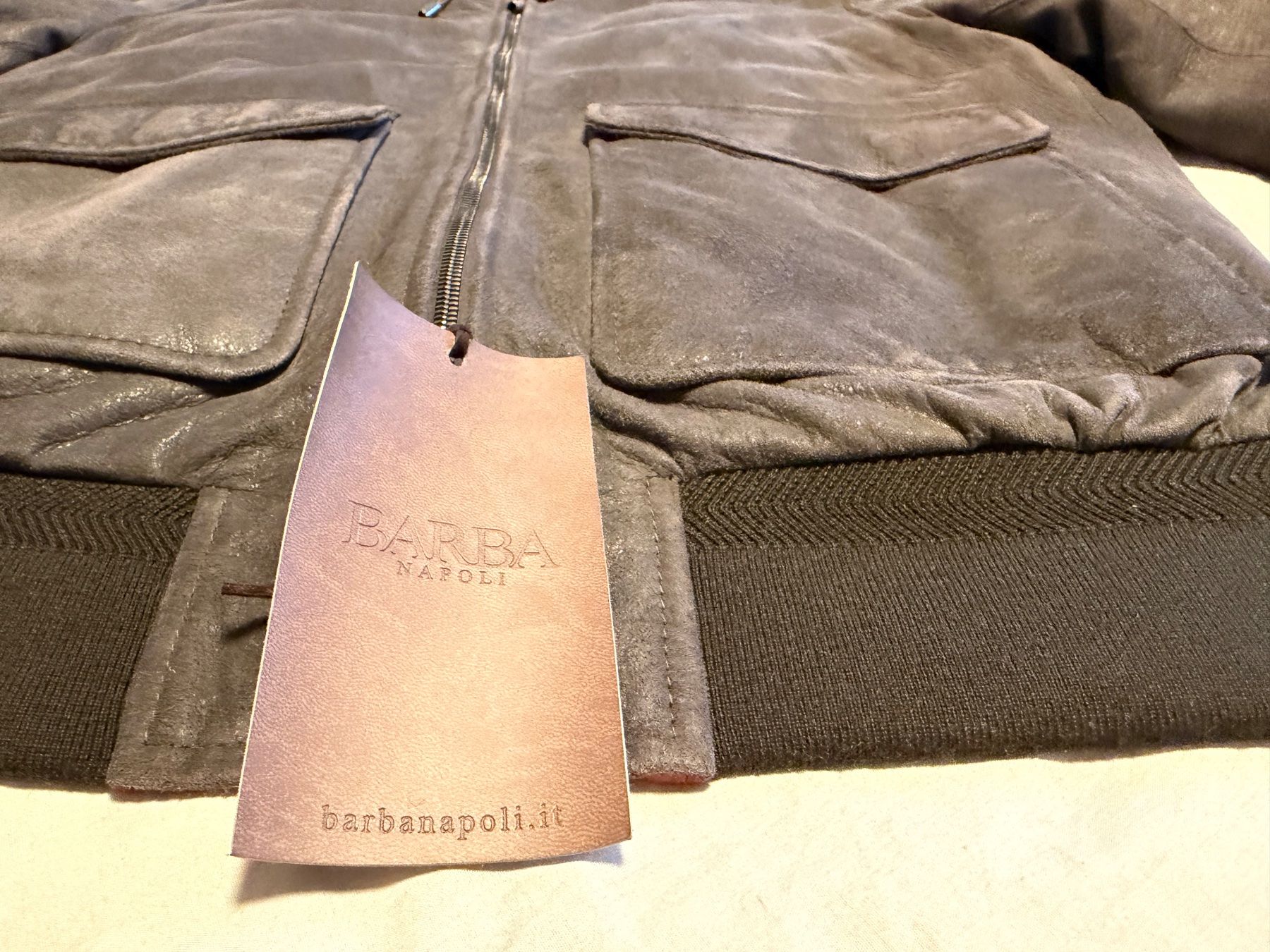 Giacche: Neue Barba Napoli Lederjacke Grösse 50 – Nuovo (secondo la descrizione) da Nänikon venduto da Daniel_Ousn 1