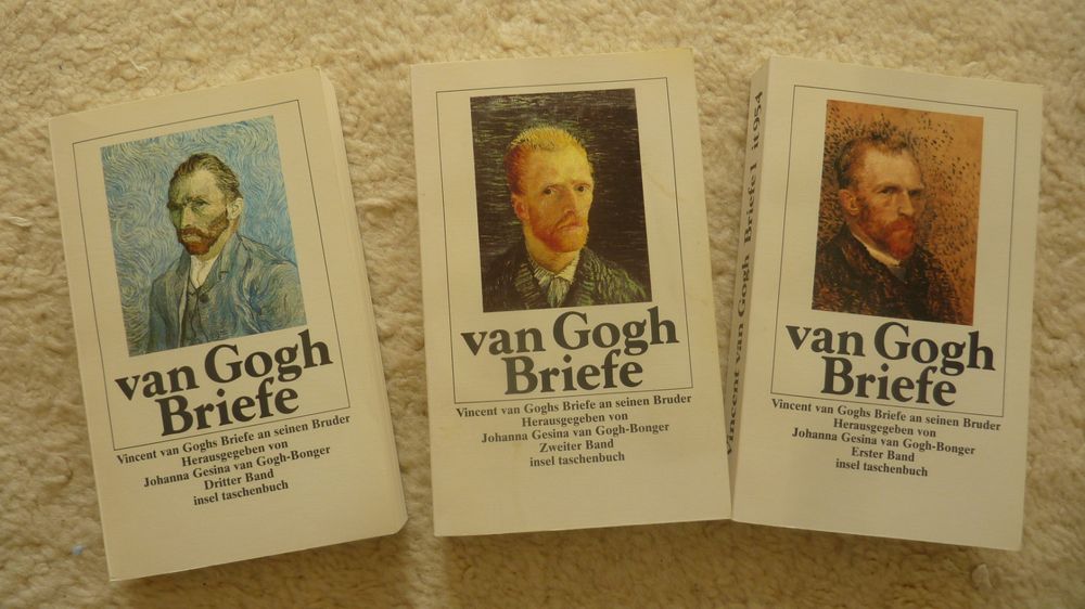 VINCENT VAN GOGH Briefe Schober mit drei Taschenbüchern (Gebraucht) in ...