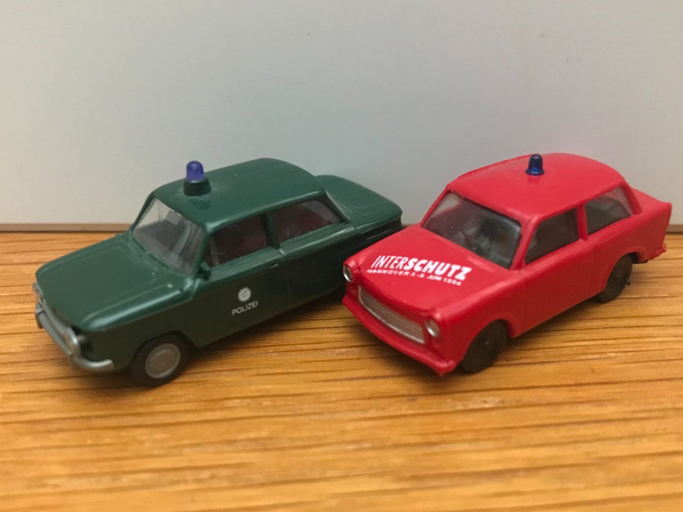 Modellini d'auto: Trabi Feuerwehr & NSU TT Polizei – Usato da Luzern venduto da mey_s13
