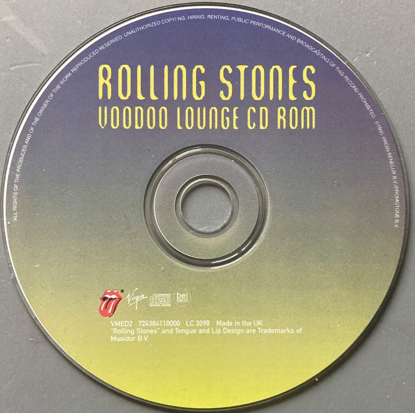 Dischi in vinile: THE ROLLING STONES - VOODOO LOUNGE – Usato da Poliez-Pittet venduto da Newtown-Records 2