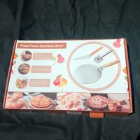 Pizza Zubehör Edelstahl neu 3 teilig