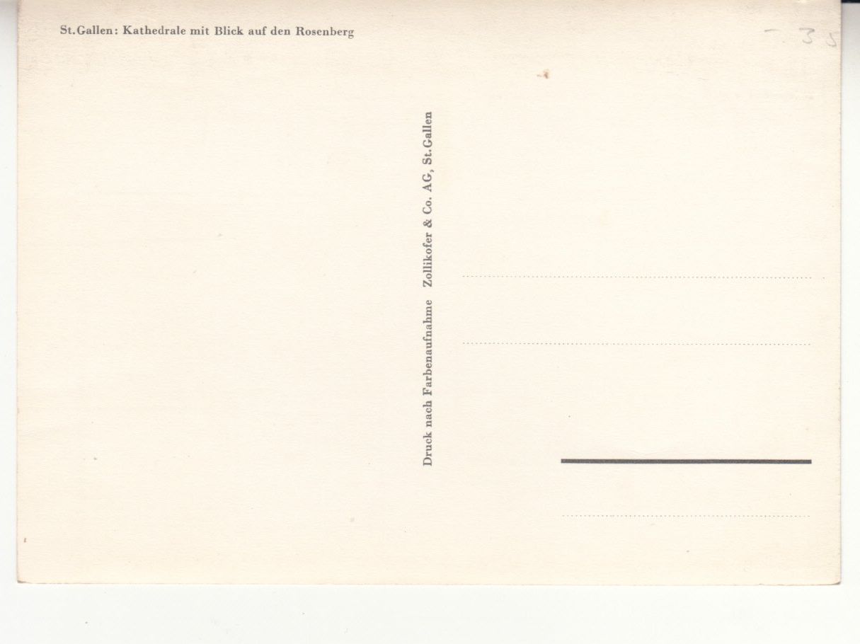 Cartes postales: St. Gallen ca. 1960 – D'occasion à Bürglen TG par StampGraf 1