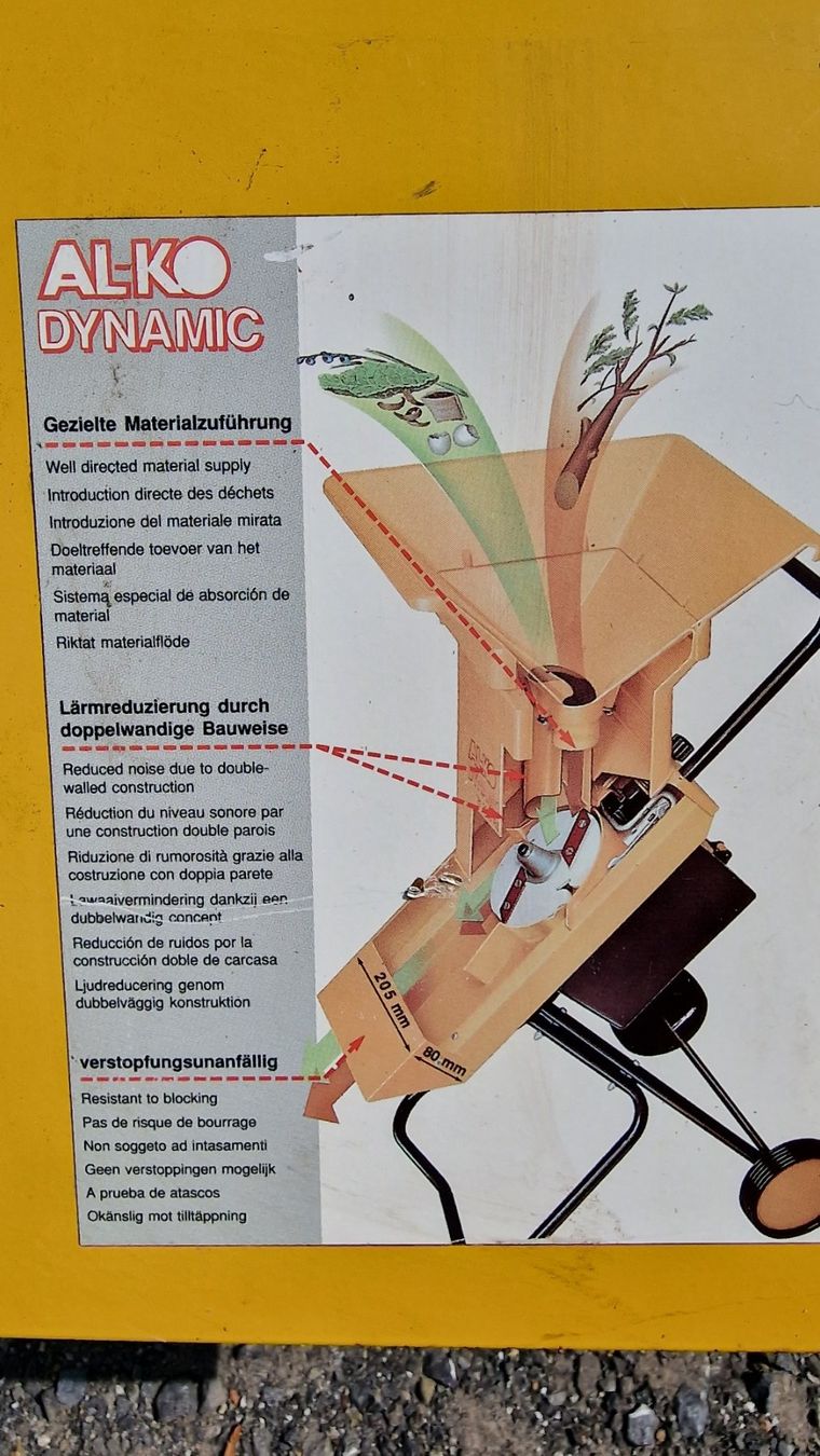 Häcksler: Häcksler AL-KO  Dynamik H1600R – Gebraucht aus goldach von  2