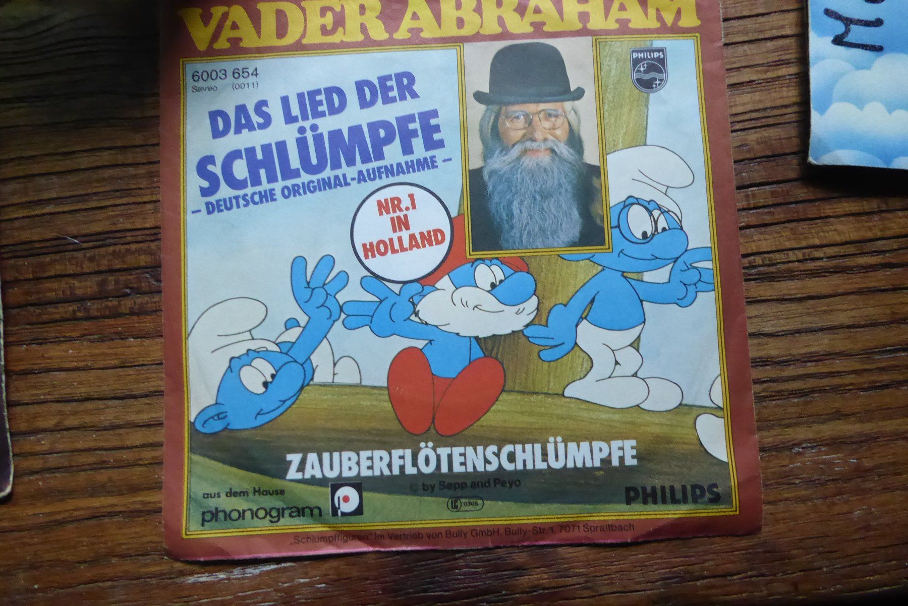 Dischi in vinile: Singel Schallplatte Das Lied der Schlümpfe – Usato da Sargans venduto da Benziner