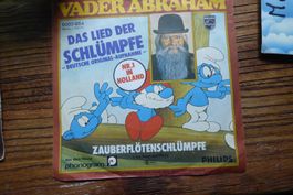 Singel Schallplatte Das Lied der Schlümpfe