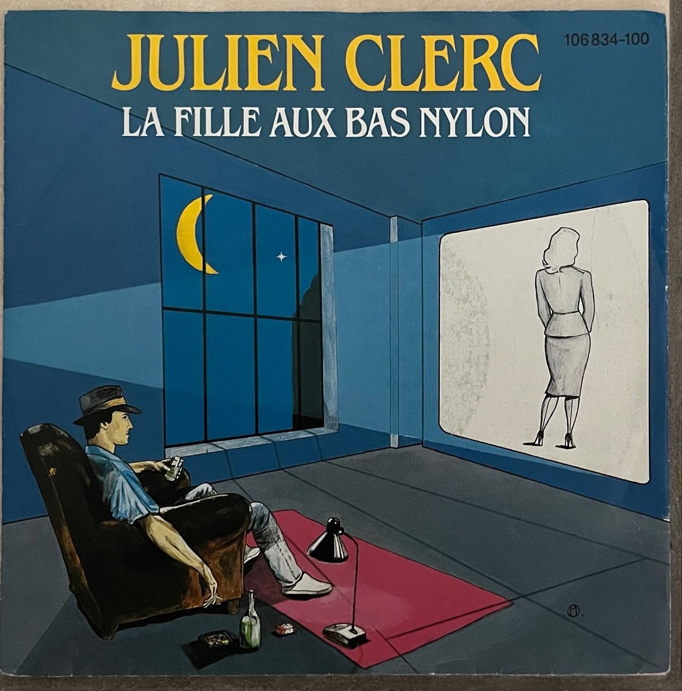 Dischi in vinile: JULIEN CLERC - LA FILLE AUX BAS NYLON – Usato da Bussigny venduto da vinyl-pas-cher