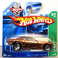 HOT WHEELS T-HUNT DODGE CHALLENGER FUNNY CAR - M6973