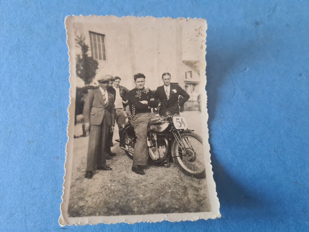 NORTON INTER RACING FOTO OLTIMER VINTAGE COLLECTION RARE (Gebraucht) in ...