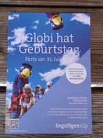 NEUER Flyer zu Globi Party Engstligen Alp Juli 2022 - G24