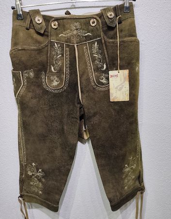Trachtenlederhose "Stockerpoint" - Neu, Gr. 46