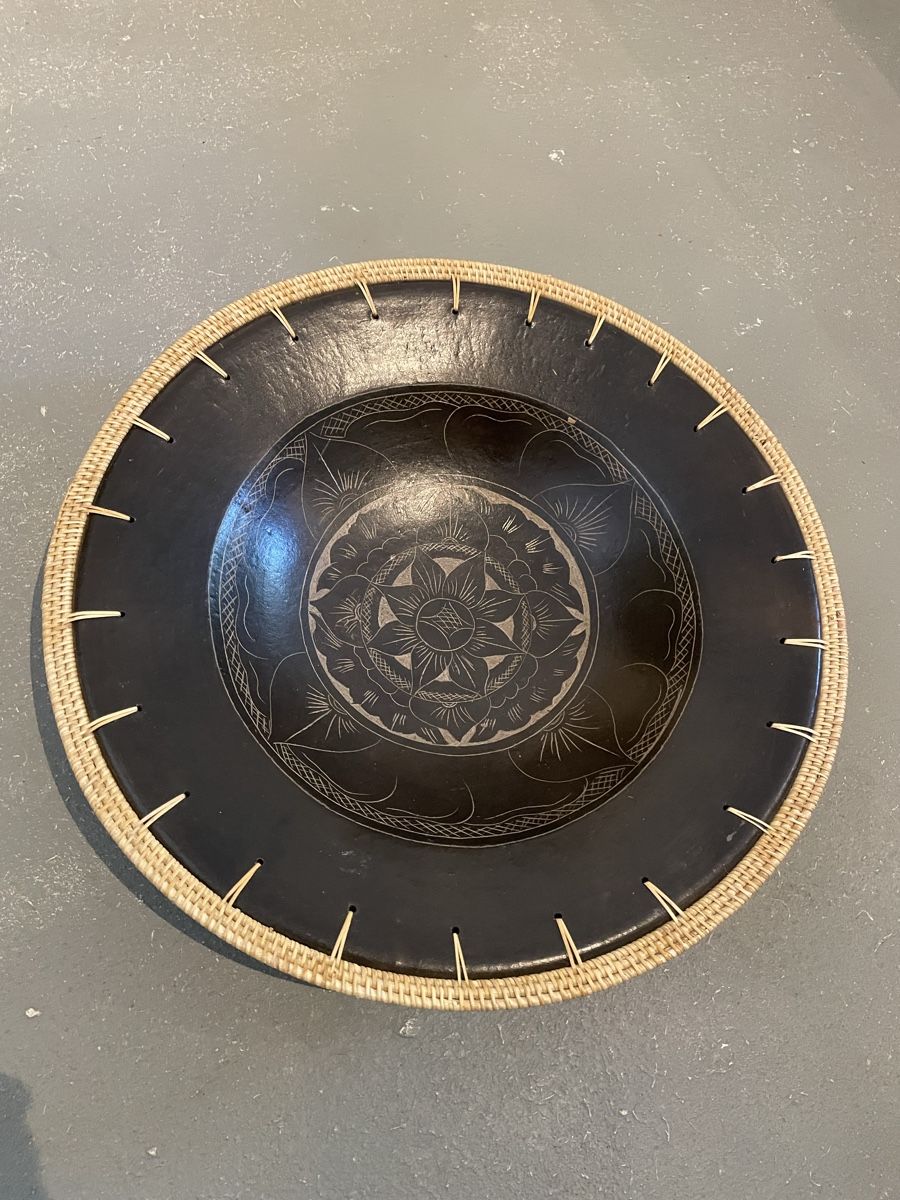 Servierplatten: Plat terre cuite de Madagascar – Neu (gemäss Beschreibung) aus Lamboing von christopheO