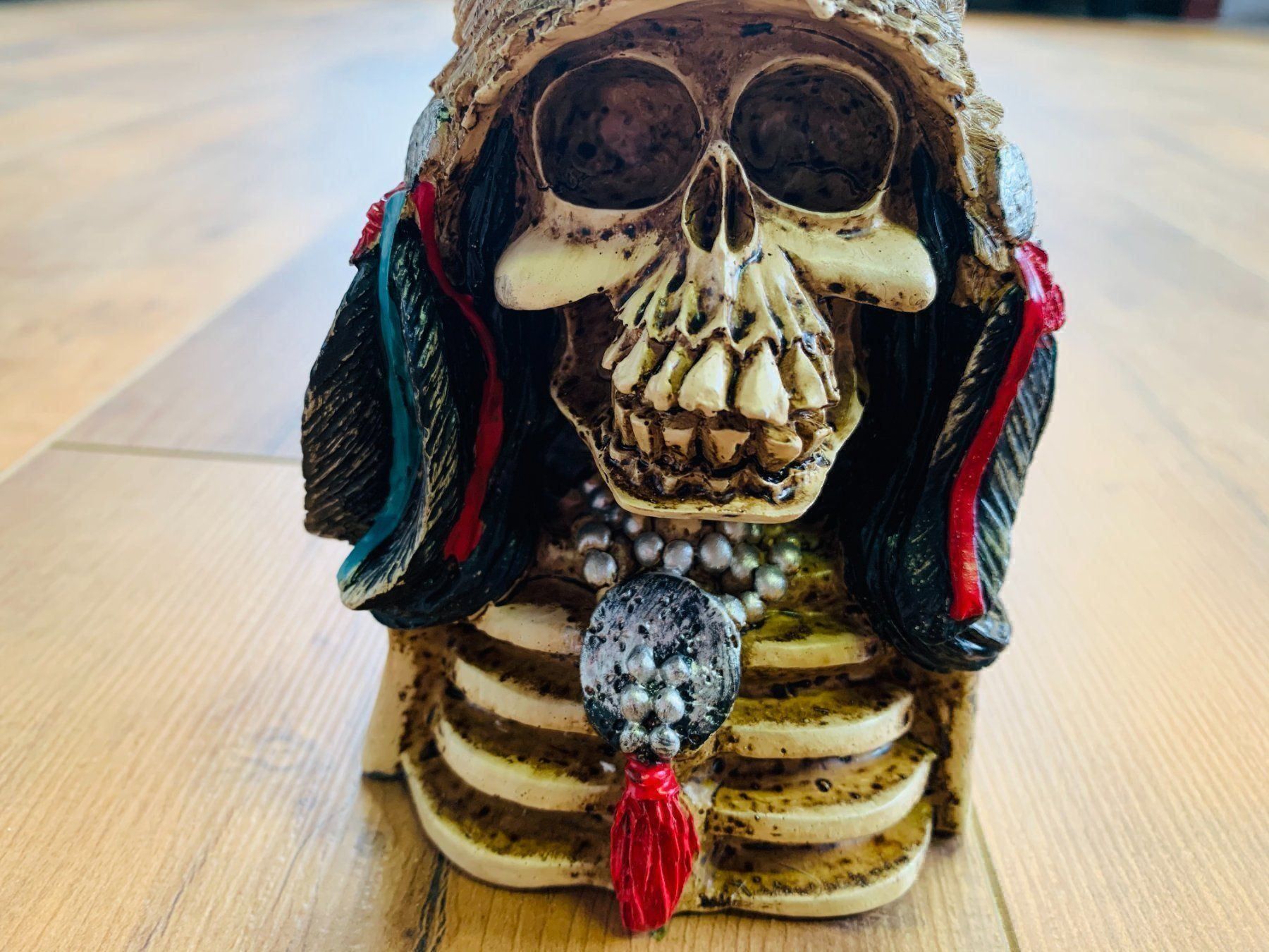 Sculture & Statue: Totenschädel Schädel SKULL Eule 15cm NEU – Nuovo e nell'imballaggio originale da Bergdietikon venduto da shopAgent 3