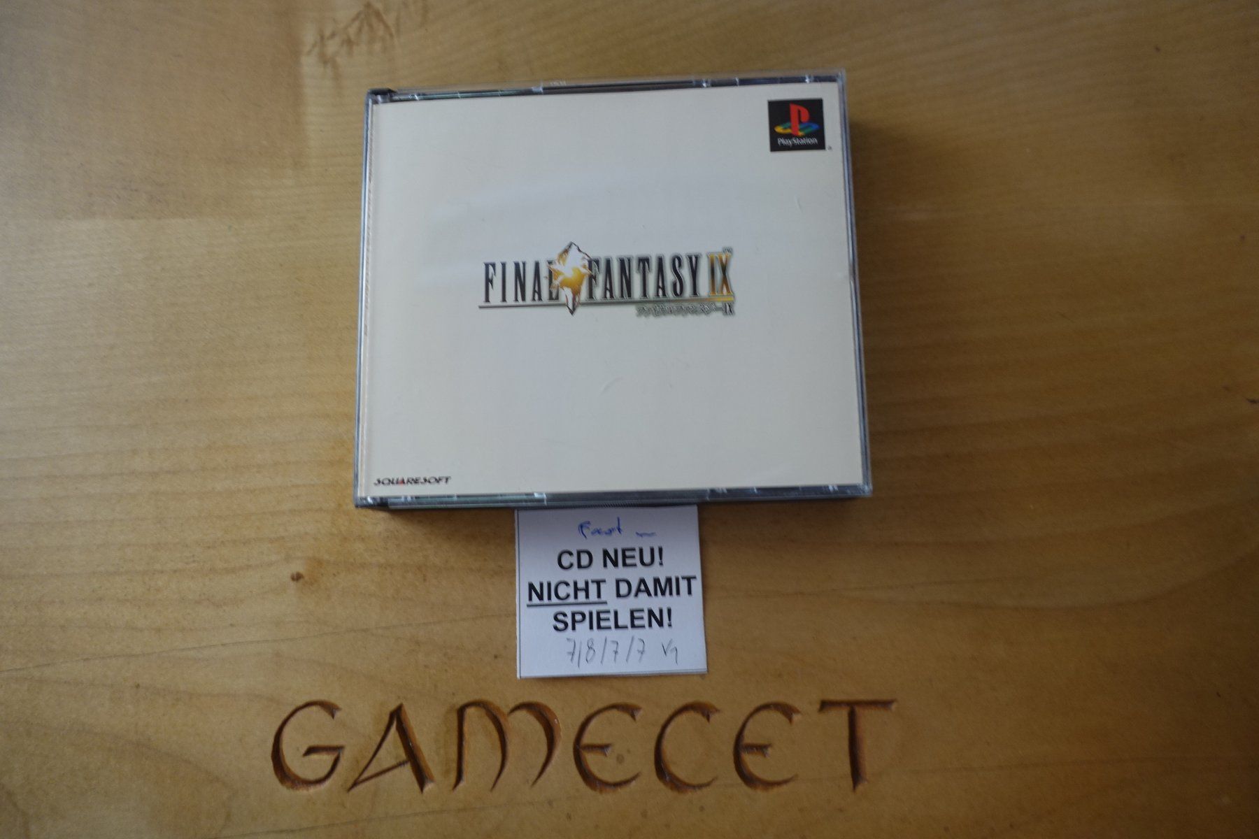 Sony Giochi: Final Fantasy IX - Japan – Usato da Steinach venduto da Gamecet