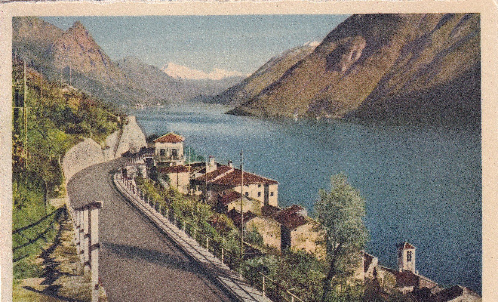 Cartes postales: Gandria e la nuova strada – D'occasion à Cormoret par Pascalll2001