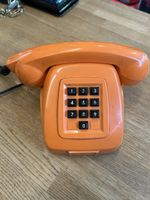 Autophon Telefon orange Modell BT1-39.267.5 