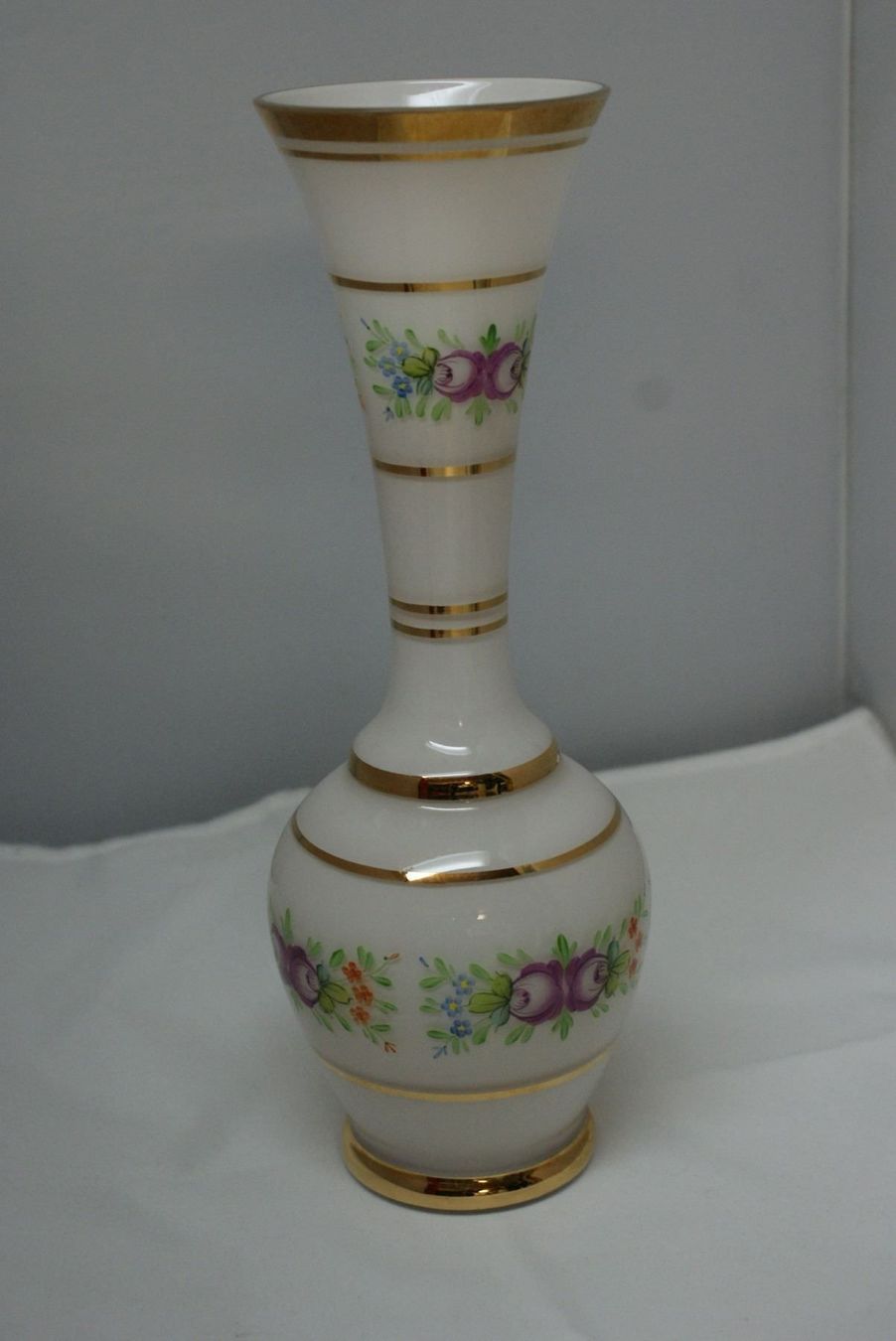 Vasi & Recipienti: (P2)Wunderschöne Glasvase mit Malerei 30cm hoch – Usato da Buchs AG venduto da RaresgegenBares 4