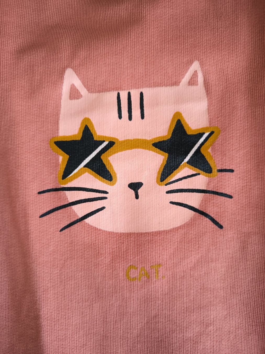Vertbaudet Vestiti & Gonne: Robe sweat Vertbaudet rose motif chat taille 110 cm – Usato da Lausanne venduto da eno_6k6n 2