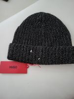 Cappello donna HB in lana nero e lame'