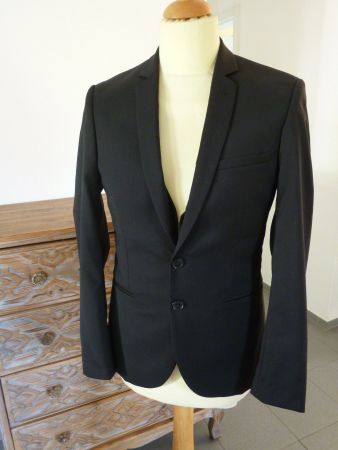 GLOBUS Herren Gilet & Blazer Angelico Gr. 44 schwarz neuwer