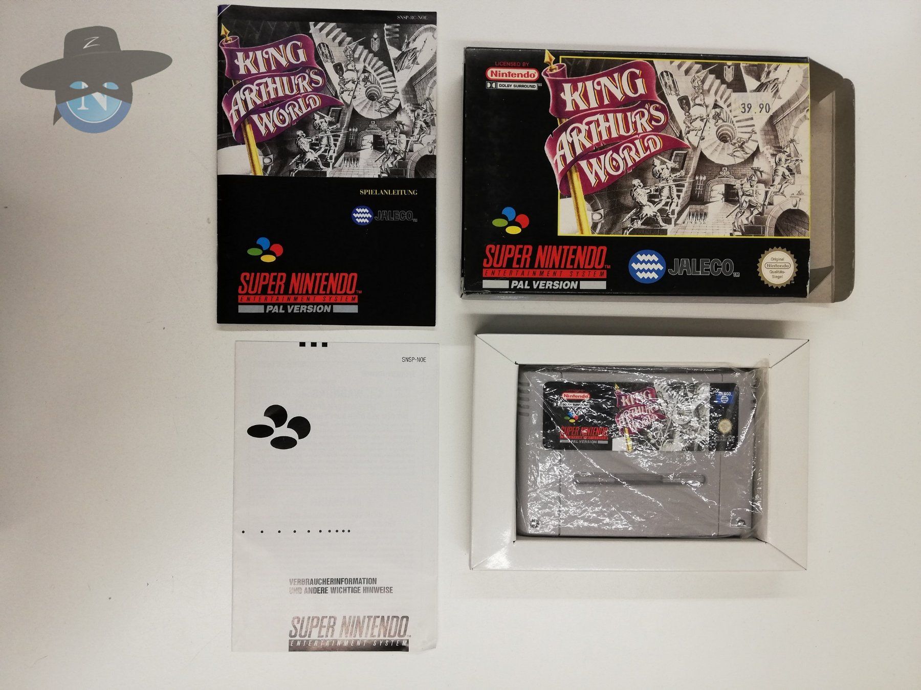 Nintendo Giochi: King Arthurs World / Super Nintendo SNES – Usato da St. Gallen venduto da zorro_dc 6