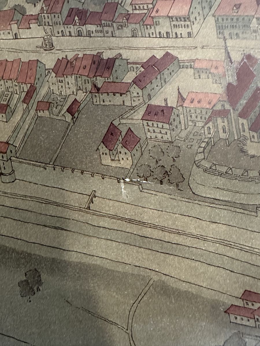 Foto & Immagini: Stadtplan Basel 1615 – Usato da Reinach BL venduto da Y.H.33 2
