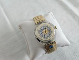 Swatch Automatic Uhr mit Metallarmband "Uzor"(SAK122)
