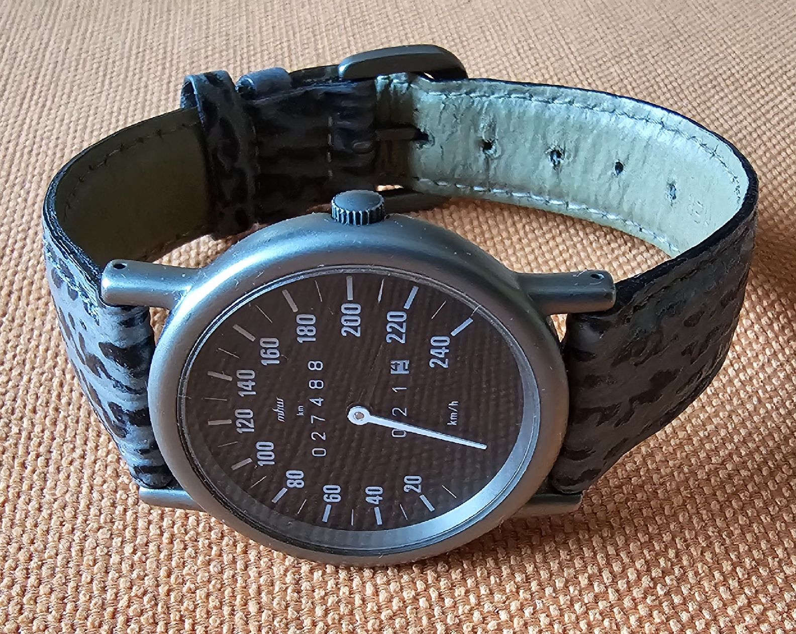 Orologi: Mhur km Titanium Quartz Damenuhr 34mm – Usato da Speicher venduto da Lemore 2