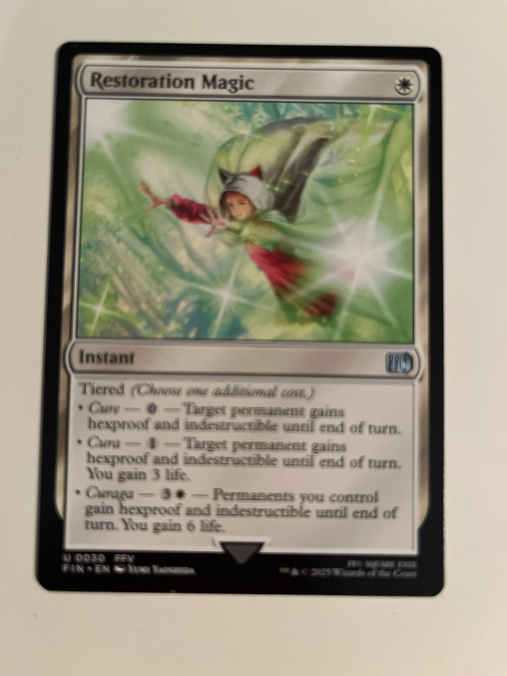 Magic The Gathering Carte collezionabili: 1 x Restoration Magic - Magic: The Gathering - MtG – Usato da Kriens venduto da Shadi1980