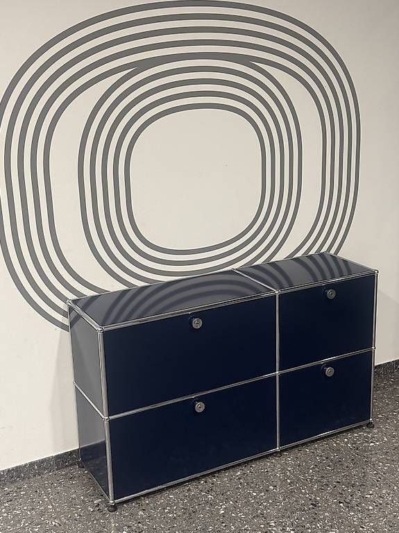 Scaffali: USM Haller Sideboard Stahlblau – Usato da Glattbrugg venduto da q-aderdesign 3