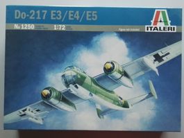 Neu OVP Italeri 1259 Do-217 Deutsche Luftwaffe Dornier 1:72