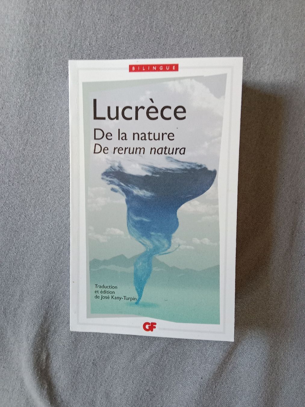 Libri: De la nature. Auteur: Lucrèce – Nuovo (secondo la descrizione) da Fully venduto da der_hg9r