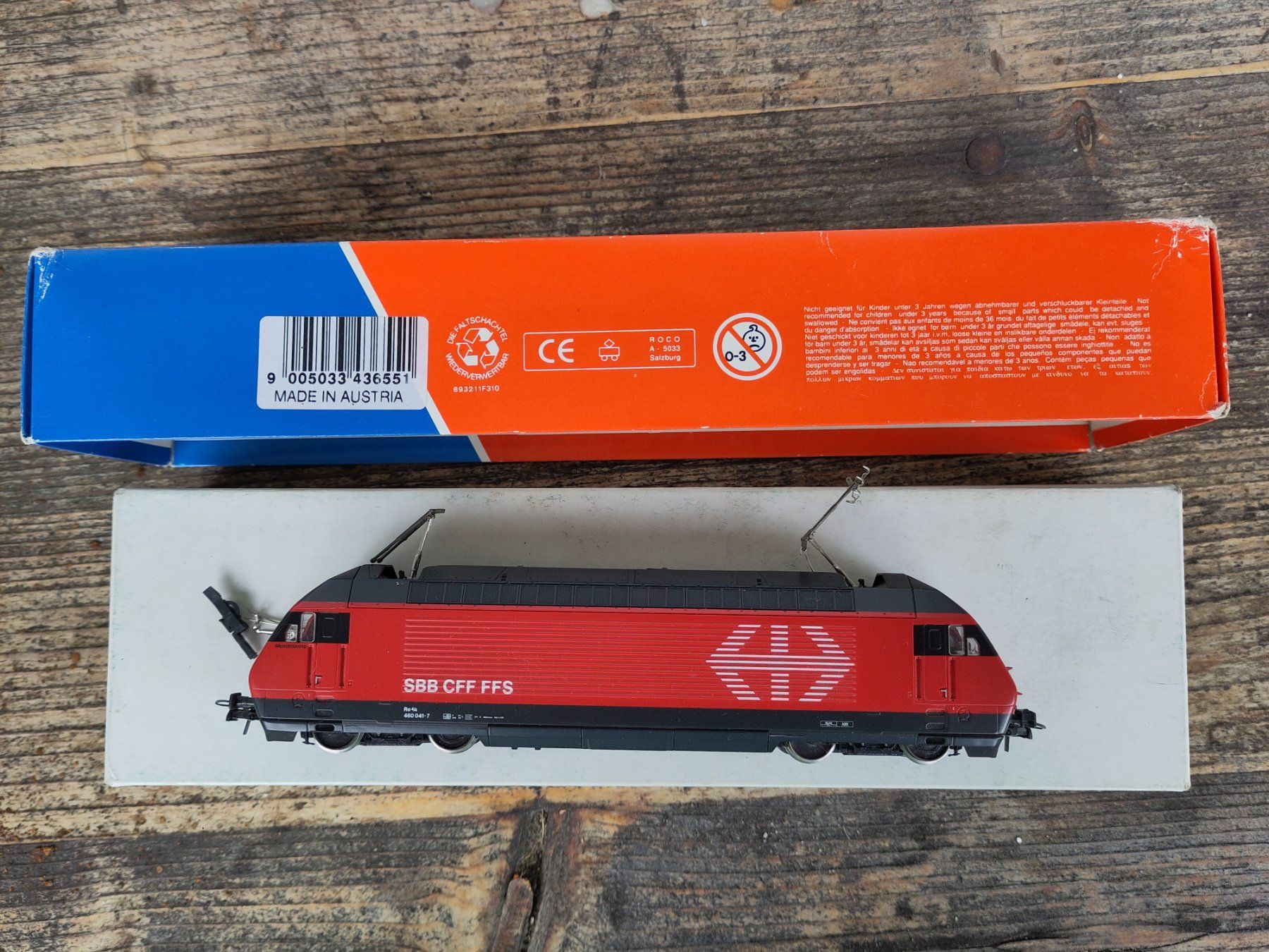 Roco Trains électriques: SBB Lok Roco 43655 H0 – Défectueux à Bibern SO par urhebeal 3