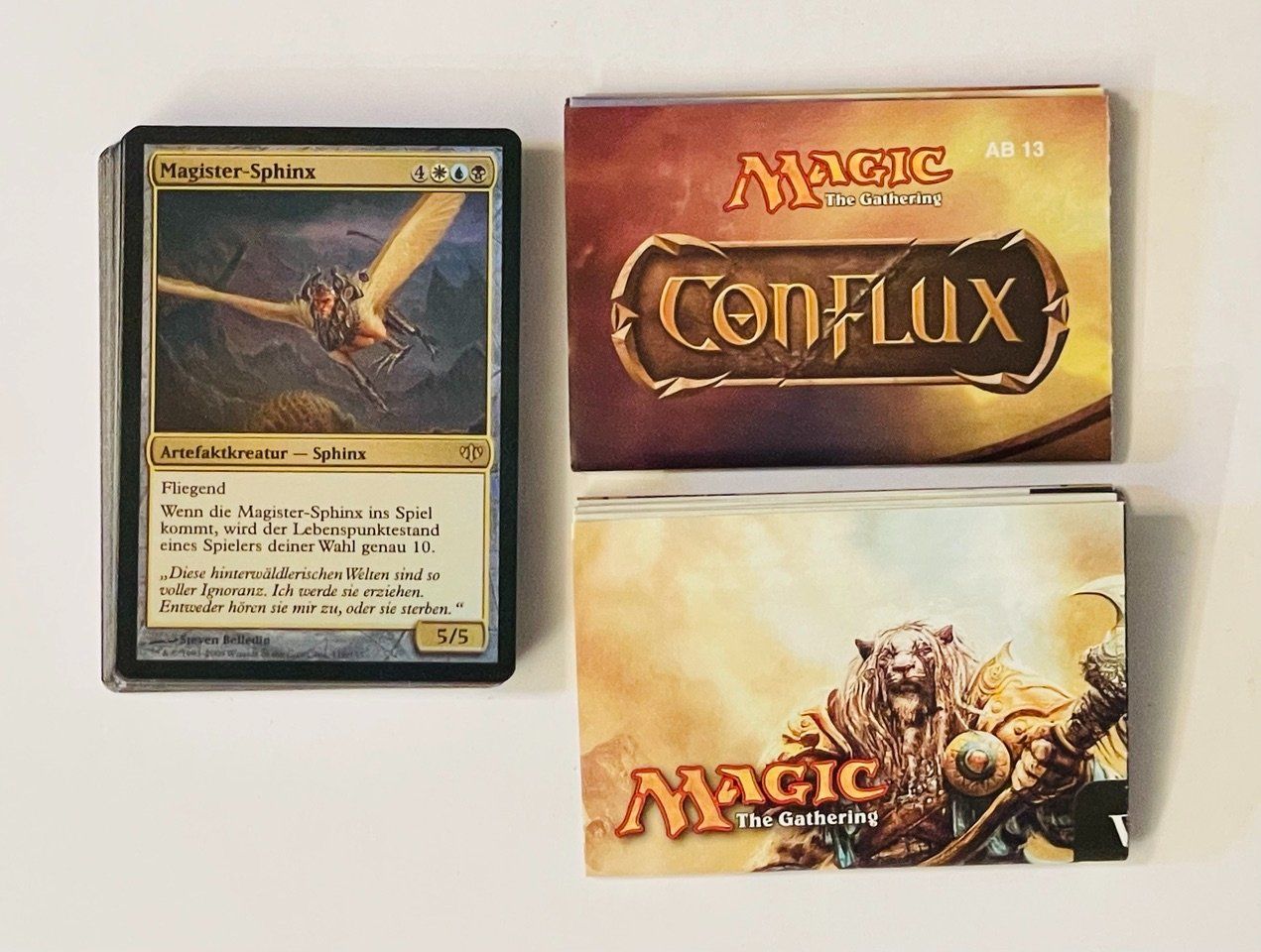 Magic The Gathering Sammelbilder & Trading cards: Magic The Gathering Conflux Intro-Pack Esper-Luftangriff – Gebraucht aus Duggingen von nad_6yzh 4