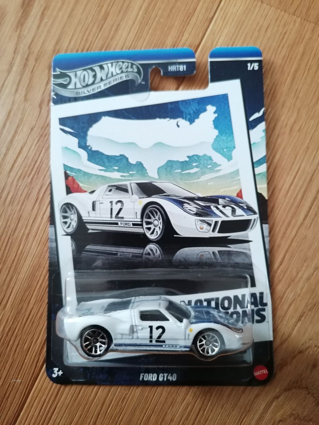 Hot Wheels Modellini d'auto: Hot Wheels Ford GT40 Silver Series - OVP – Nuovo e nell'imballaggio originale da Marbach LU venduto da JeFoPa