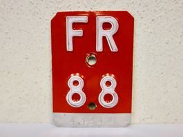 FR 88 VELONUMMER - FAHRRADSCHILD 1988