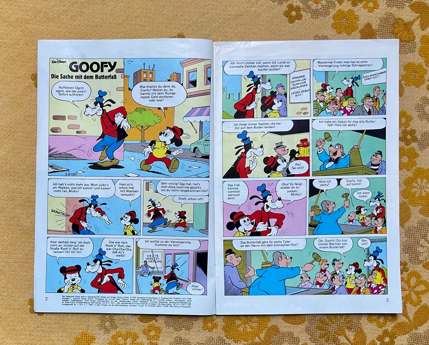 Comics: Goofy Heft Nr 7 von 1985 – Gebraucht aus Endingen von nathan05 1