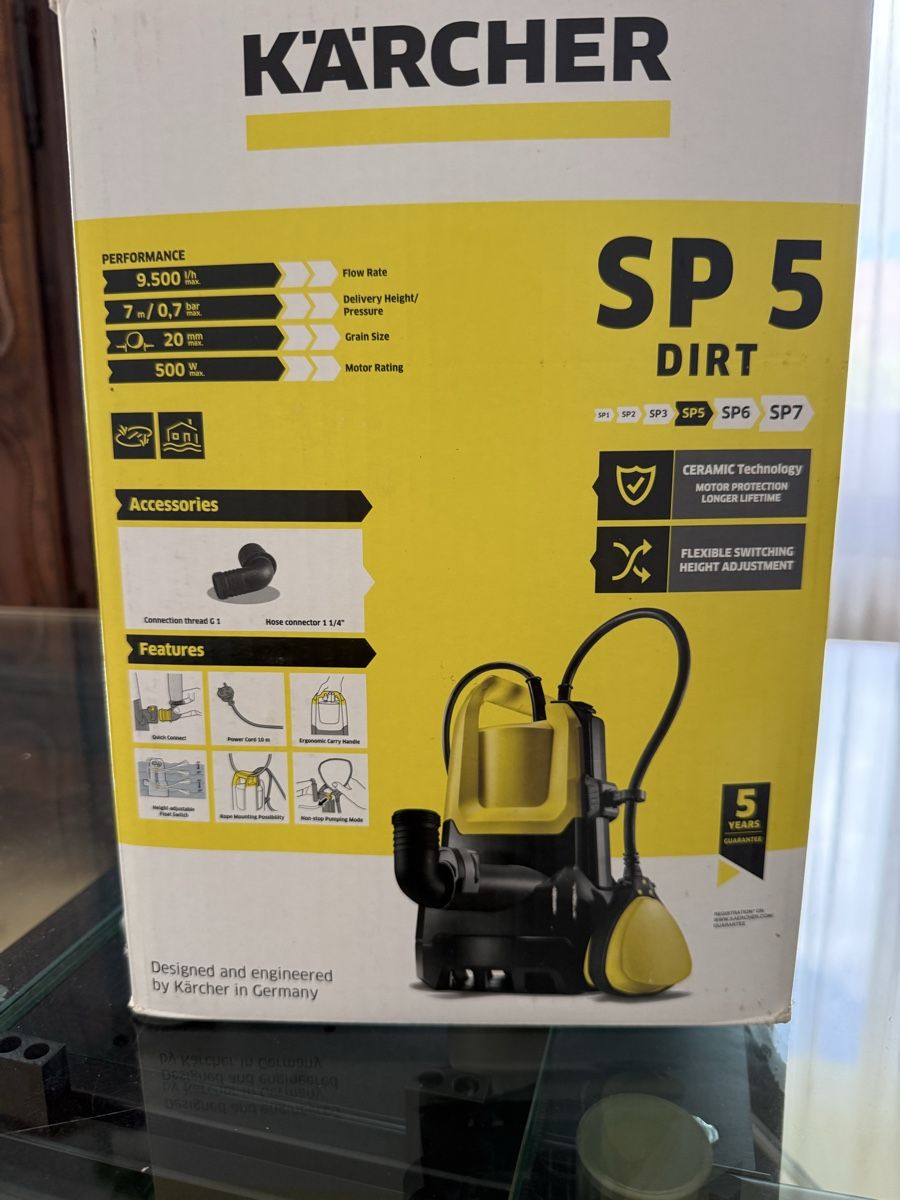 Kärcher Alle Maschinen: Kärcher SP5 Dirt – Neu (gemäss Beschreibung) aus Kloten von Aikotiger