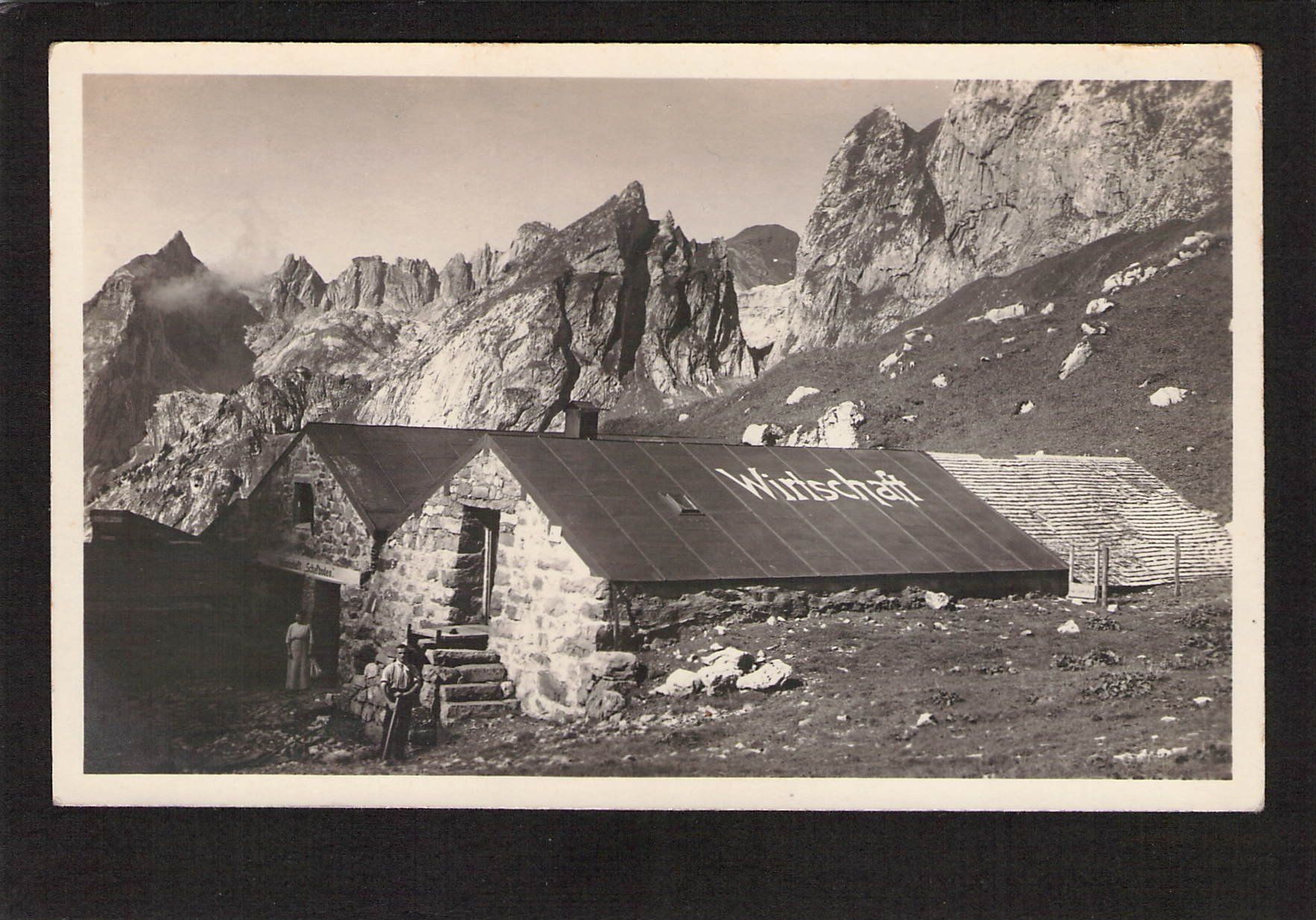 Cartoline postali: #Schafboden Wirtschaft , Alpstein – Usato da Reichenburg venduto da Pipo-67