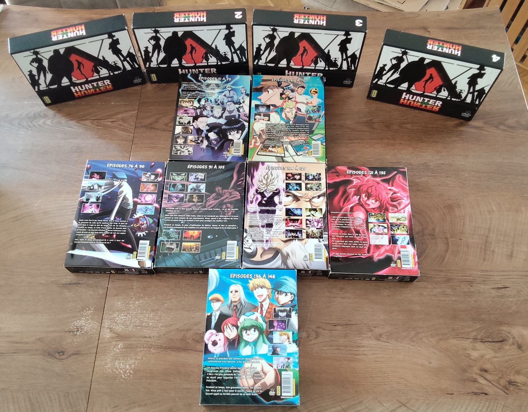 Tutti i DVDs: Hunter X Hunter Intégrale - 11 Coffrets 148EP - ENVOI OFFERT – Usato da Fribourg venduto da gzi_7tpn 2